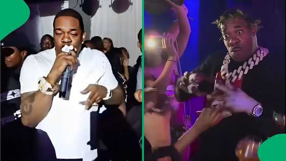 Busta Rhymes rides Amapiano wave in Mzansi, US rapper clubbing captivates SA: "Umadubula yena"