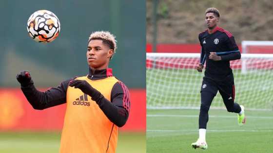 Marcus Rashford announces return from injury with brace for Man United