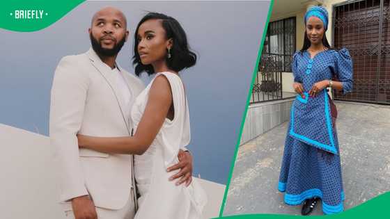 Zozibini Tunzi celebrates 1-year anniversary with hubby Luthando Bolowana