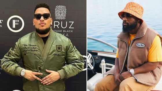 Cassper Nyovest jams to AKA's song 'Company' after rapper's assassination, Supa Mega's fans unimpressed: "Why now?"