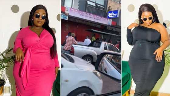 Curvy Durban woman models dresses from R40 in TikTok video try-on haul, impresses Mzansi and gets1.3M views: "Beautiful mntase"