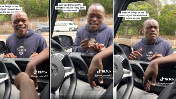 Bonga Sithole gets over R100 from a single driver in recent video, says he knows he’s destined for greatness