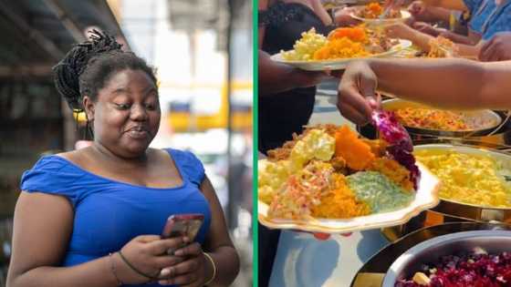 TikTok video shows wedding attendees overindulging with mountains of food, SA left shaking their heads