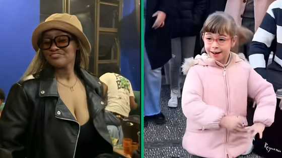 Mzansi woman goes viral in TikTok mimicking little girl's dance moves