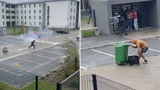 UWC student caught on camera firing at police after snatching a cops’ gun amid protest for better security