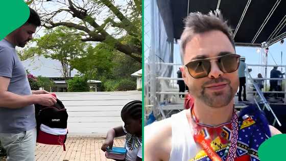 Daughter scolds white Swati-speaking dad for packing lunch with sugar, SA amused: "Please post more"