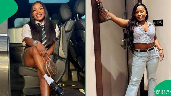 Makhadzi shows off R85k Louis Vuitton handbag: Photos