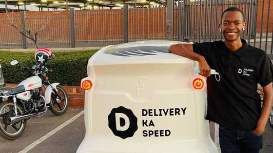 Mzansi celebrates businessman who is bringing tasty meals to the hood through thriving food delivery service