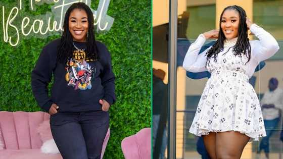 Lady Zamar flaunts her killer legs in new pictures, SA jokes: "I think we should forgive her now"