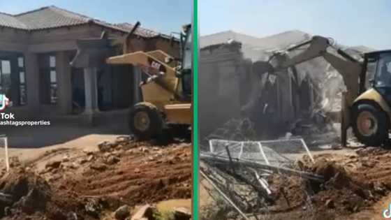 SA house built on unauthorised land gets bulldozed, video sparks outrage