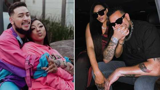 Nadia Nakai "sulks" as AKA gives shoutout to all who wished him happy birthday except her, SA reacts