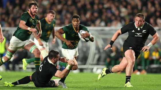 Springboks star Grant Williams hints at engagement to partner Tamryn Cupido