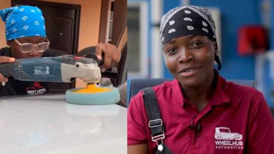 Meet Nayila Faisal: The teenage car detailer and sprayer, ruling in a male dominated field