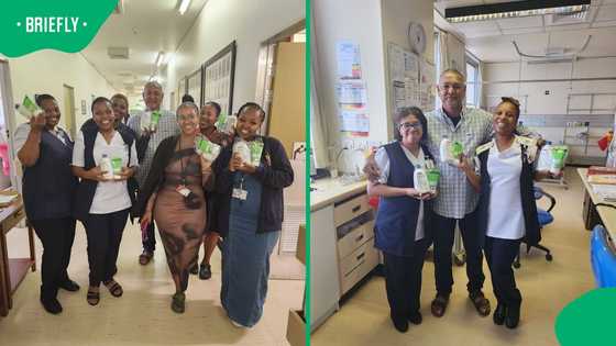 Cape Town man returns to Groote Schuur hospital with 40 gifts for people who helped save his life