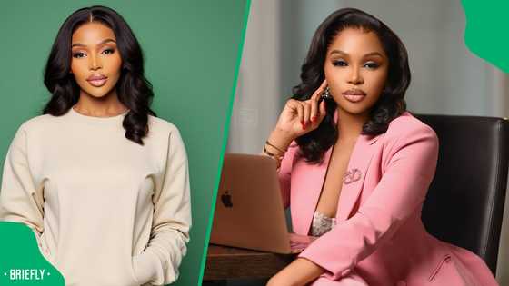 Tebogo Thobejane’s curves in old photo spark debate: "What is this?"