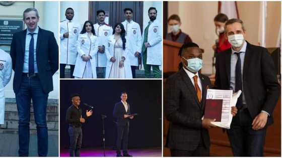 Nigerian medical doctor breaks 133 year old record, graduating from Russian university