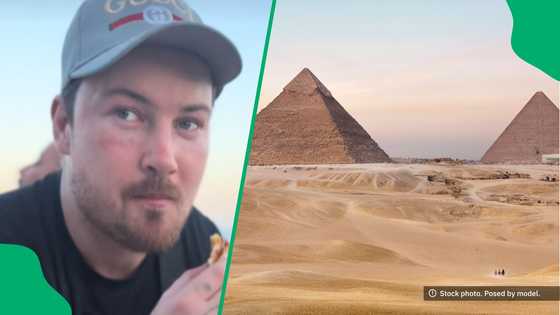 A South African traveller showed how R100 stretched further in Egypt than it ever did back home
