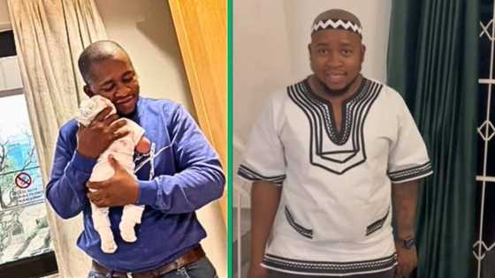 Johannesburg dad tattooed after kid's birth in Sandton, TikTok video shows ink of daughter's birth details