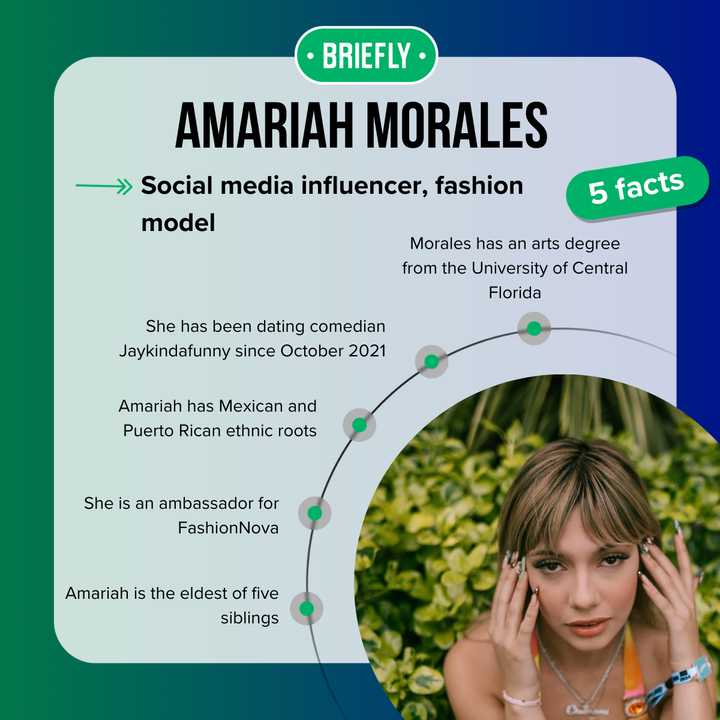 Amariah Who is Amariah Morales? Age, height, family, and biography - Briefly.co.za