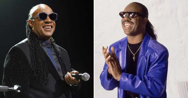 Stevie Wonder Trends After Removing Glasses in Rare Picture, ‘Isn’t She ...
