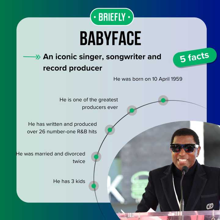 Babyface’s net worth and career: From singer to producer - Briefly.co.za
