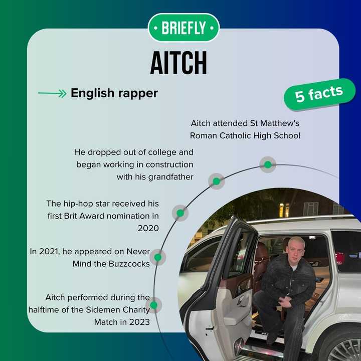 Mathew Armstrong Rapper Aitch's age and life story: From Manchester to rap stardom - Briefly.co.za