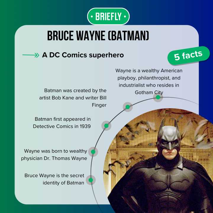 Batman's net worth: how much money does Bruce Wayne have? - Briefly.co.za