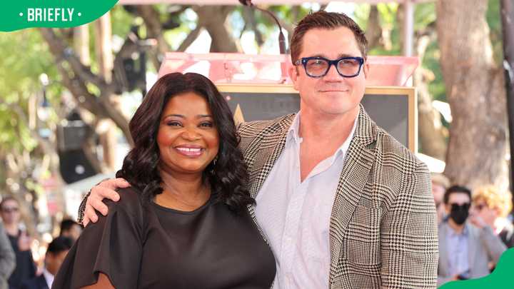Octavia Spencer at an event, sparking speculation about her marriage