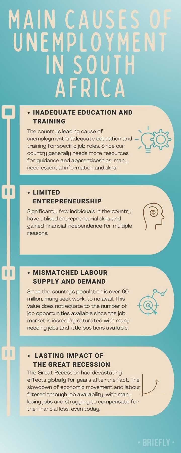What are the main causes of unemployment in South Africa in 2024 ...