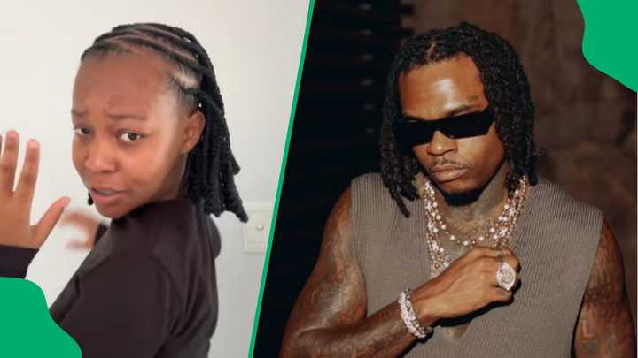South African Woman Follows Gunna at American Rapper's 5K Run in ...