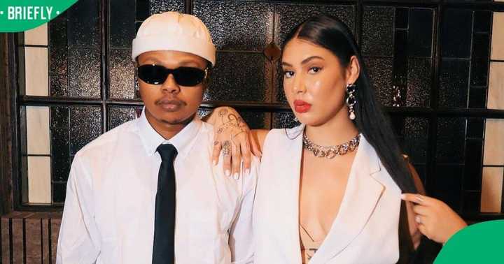 A-Reece and Long-Term Girlfriend Rickelle Jones Show Off Baby Bump in ...