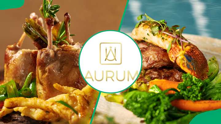Aurum Restaurant menu guide with the latest prices for every dish ...