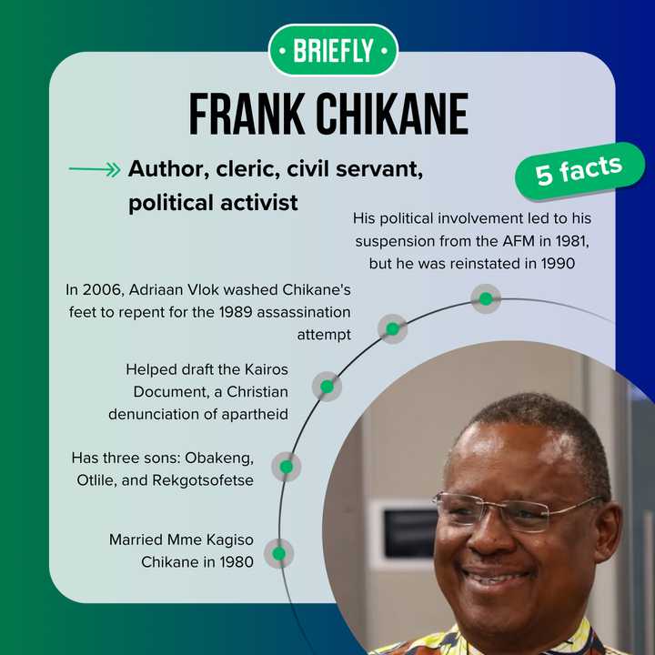 Meet Frank Chikane: South African cleric and anti-apartheid activist ...