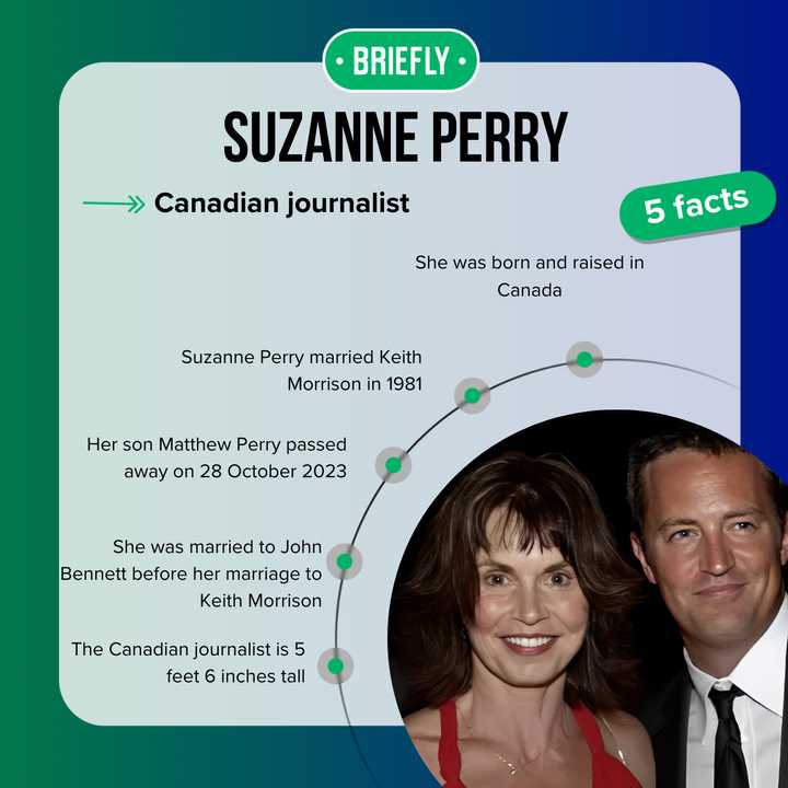 Who is Keith Morrison's wife? All about Suzanne Perry Briefly.co.za