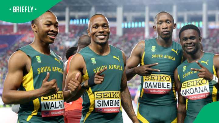 How Much Simbine, South Africa's Relay Team Earned for Winning Gold at ...