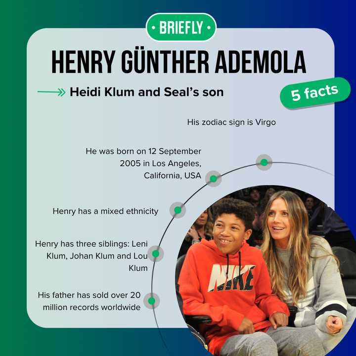 Meet Henry Günther Ademola Dashtu Samuel, Heidi Klum and Seal's son Meet Henry Günther Ademola Dashtu Samuel, Heidi Klum and Seal's son