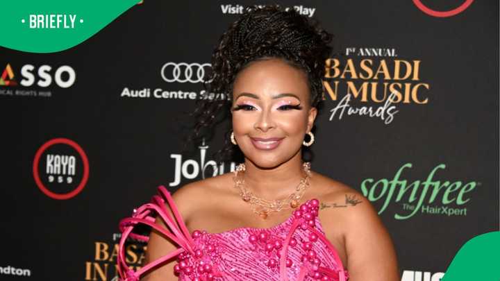 Boity Shows Off Stunning Body in a White Swimsuit on Vacation in Greece ...