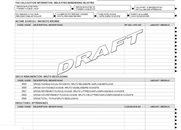 Ir595 Form.pdf irp5 form: everything you need to know including the pdf download link ...