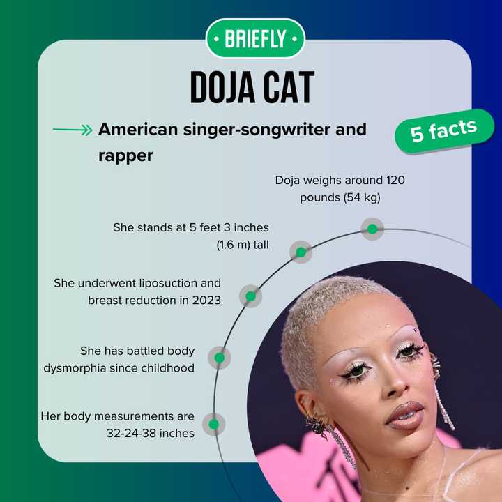 Doja Cat's weight loss journey: How the singer lost 20 pounds - Briefly ...