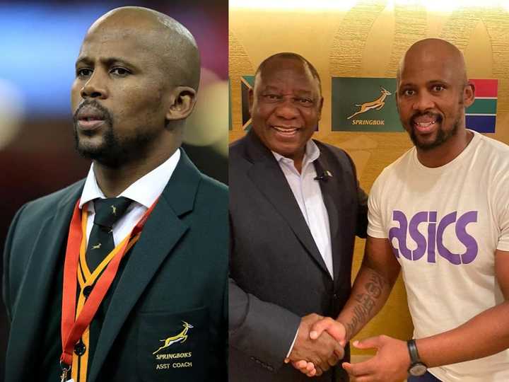 Mzwandile Stick's bio: Who is the backline coach for the SA rugby team ...
