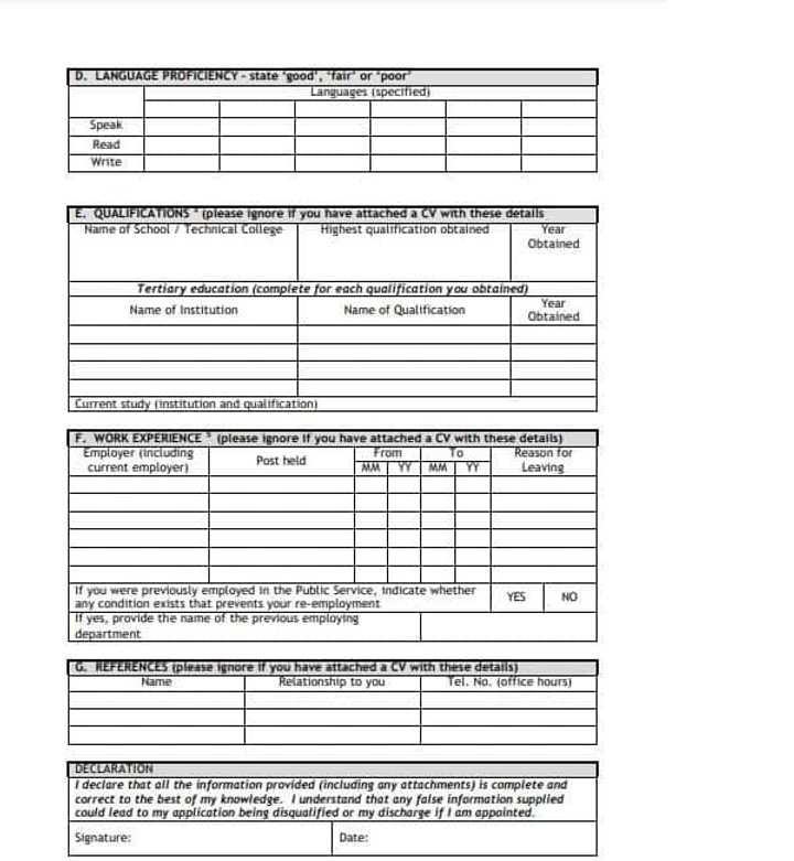Z83 Form Editable Example Z83 form: word form, pdf form download, how to fill it and an example ...