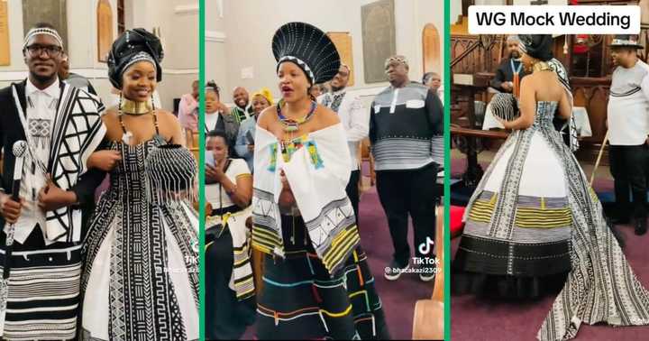 Video of Fake Xhosa Wedding With Guests Wearing Stunning Traditional ...