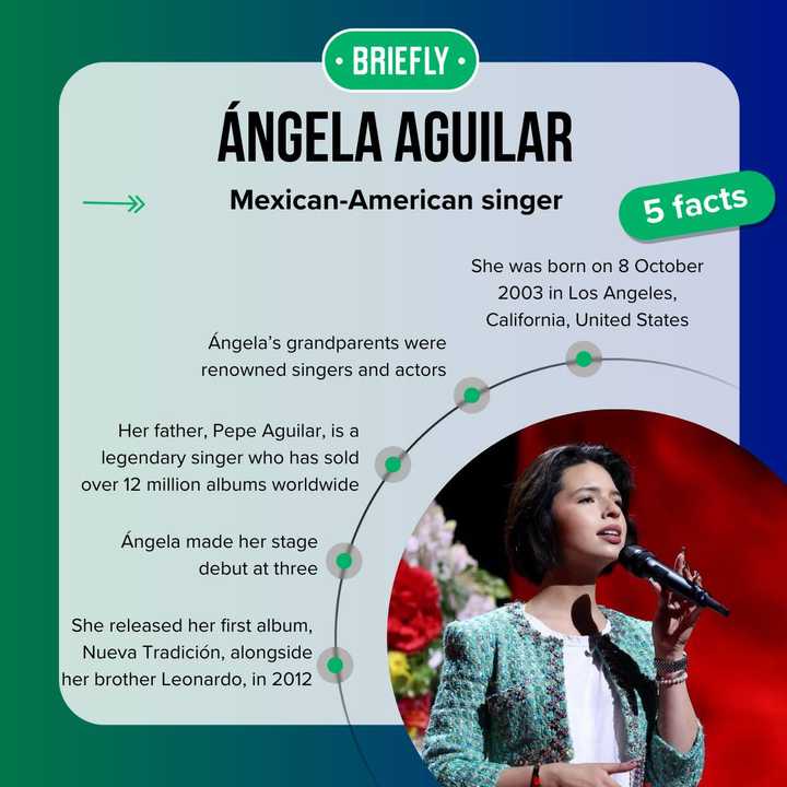 Pepe Aguilar's daughter Meet the talented Ángela Aguilar, Mexico's