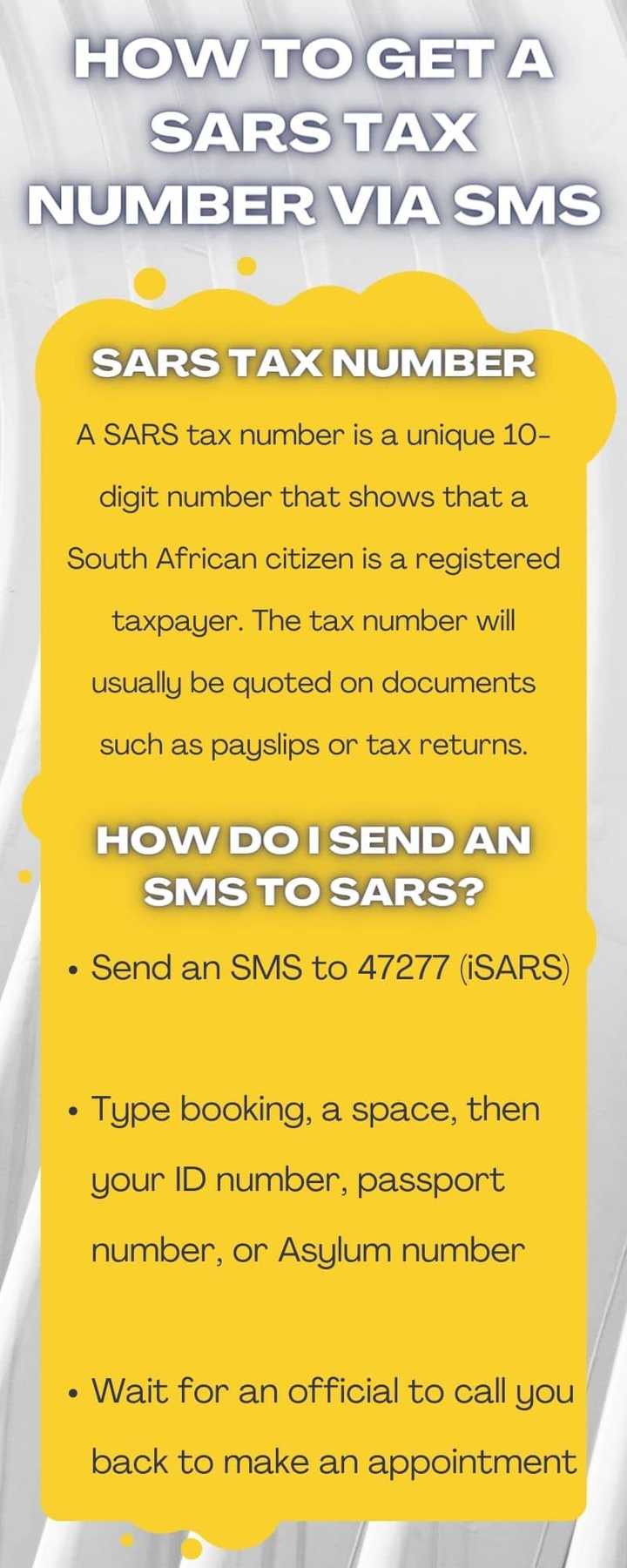 How to get a SARS tax number via SMS: Everything to know - Briefly.co.za