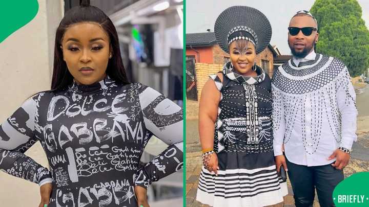 Gogo Skhotheni addresses reports of a rekindled romance with ex-husband Monde Shange