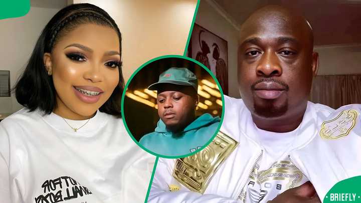 Babalwa M and MySol's cosy video leaves fans concerned for Kelvin Momo